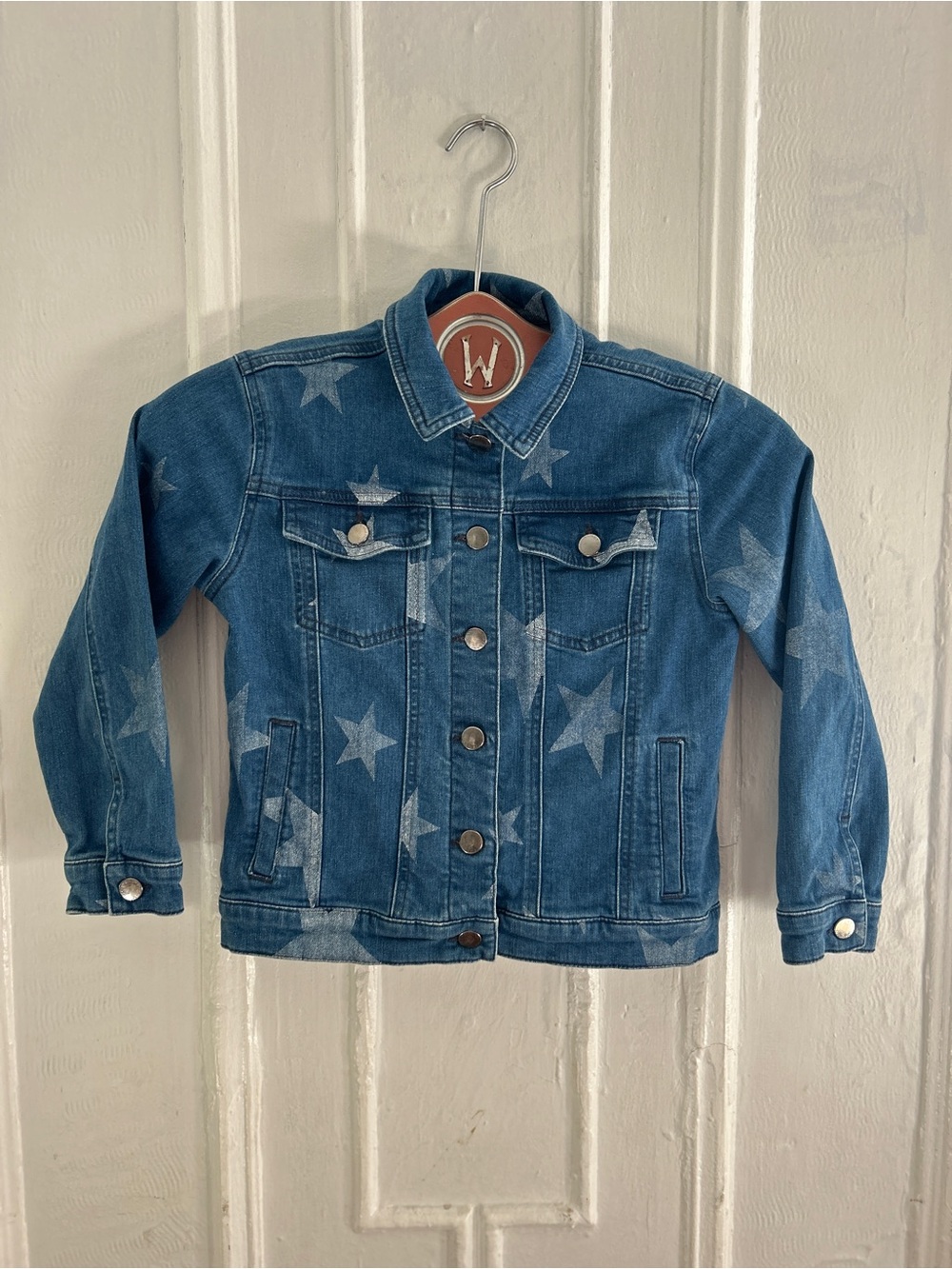 Stella McCartney Girls Denim Jacket - Star Print 🌟